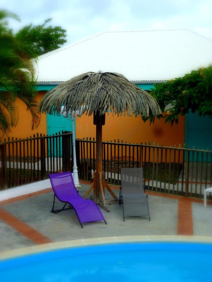 Bungalow La Papaye Bleue Residence Acces Piscine & Plage Saint-Francois  Extérieur photo