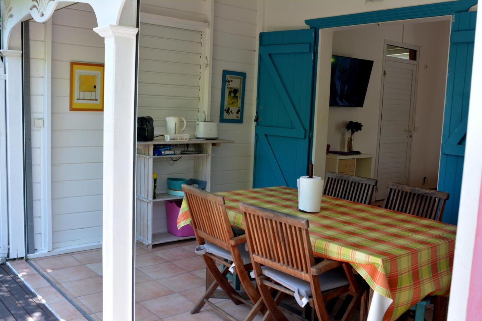 Bungalow La Papaye Bleue Residence Acces Piscine & Plage Saint-Francois  Extérieur photo
