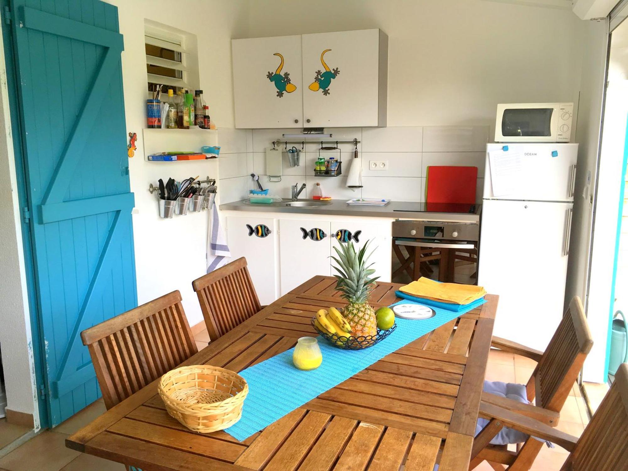 Bungalow La Papaye Bleue Residence Acces Piscine & Plage Saint-Francois  Extérieur photo